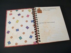 A Quilter’s Journal Hardcover Wire Bound Record Keeping Book 2001
