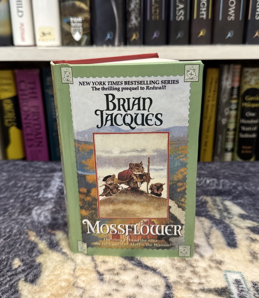 Mossflower by Brian Jacques (Hardcover) Turtleback Library Binding, VG+, Redwall
