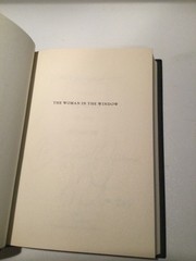 SIGNED- The Woman in the Window by A.J. Finn HC