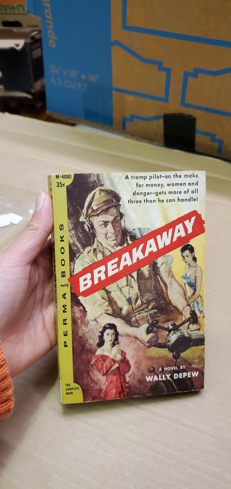 Breakaway By Wally Depew Permabooks 1957 Paperback