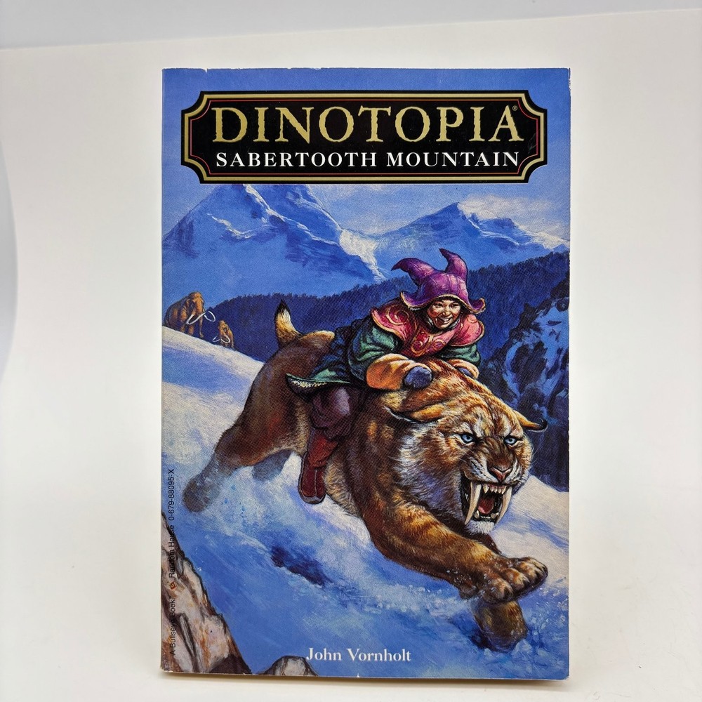 Dinotopia Sabertooth Mountain John Vornholt 1996 Fantasy Adventure Random House