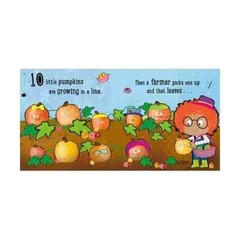 Ten Little Pumpkins – by Rosie Greening (Paperback)
