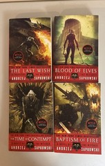 Lot of 4 Trade Paperback from The Witcher Series by Andrzej Sapkowski