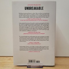 Unbreakable Vonda Wright MD 1st Edition First Print 2025 Hardcover Like New ISBN