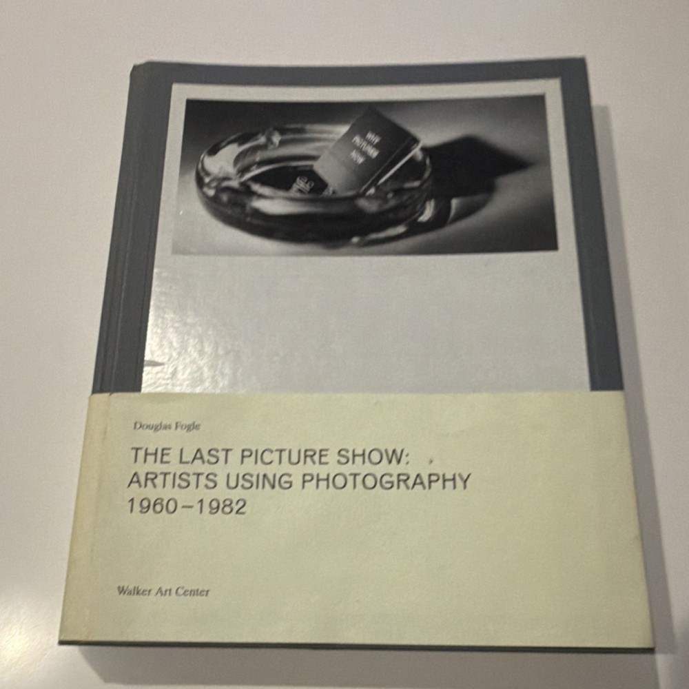 The Last Picture Show: Artists Using Photography 1960-1982 Jan Dibbets Hardcove…
