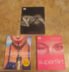 Lot of THREE Tracey Cox books Supersex, Superdate, Superflirt FREE Shipping