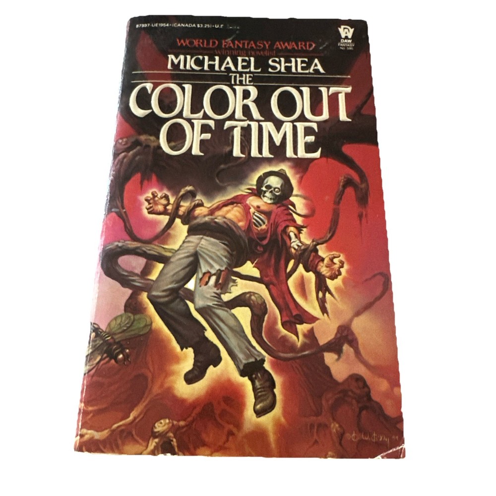 The Color Out of Time by Michael Shea – DAW Books First Printing Paperback 1984