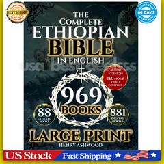 The Complete Ethiopian Bible in English: 969 BOOKS – The Majestic Edition with a