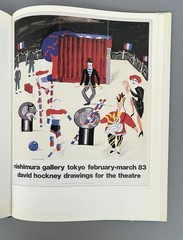 DAVID HOCKNEY POSTERS 40 Large Plates HCDJ Art Book 1987 First Edition 1st Print
