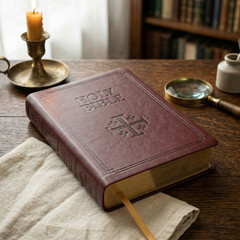 RSV-CE Catholic Bible Burgundy Deluxe Leatherette Gilded Edges