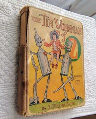 Vintage Wizard of OZ-L. Frank Baum Book Set of 7 Hardcover-1 Paper-Reilly & Lee