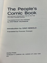 The People’s Comic Book (1973) Red Women’s Detachment, Hot on the Trail et al.