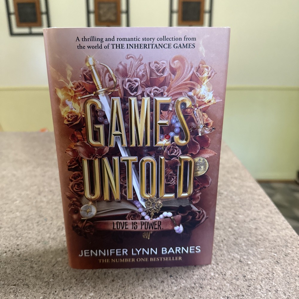 Games Untold by Jennifer Lynne Barnes Waterstones Exclusive Sprayed Edge