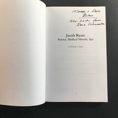 Jacob Ryan: Patriot, Medical Miracle, Spy W.C. Ryan 2011 Biography Memoir