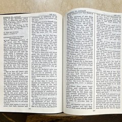 The Chronological Bible King James Version Large Print Hardcover Reese 1977