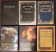 FROM Software Art Book Lot; Elden Ring, Bloodborne, Dark Souls Udon Ent.