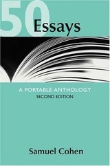 50 Essays: A Portable Anthology, Cohen, Samuel, Good Book
