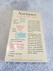 HOW TO KNOW AMERICAN ANTIQUES-A COMPREHENSIVE GUIDE By Alice Winchester17thPrint