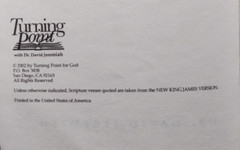Looking for the Savior Vol 1 David Jeremiah PB Study Guide Christian Growth Good