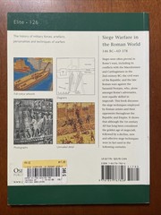 Siege Warfare in the Roman World – Osprey Elite Series , #126 64 Pages, SB