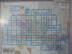 Phoenix Professional Edition Metro Area Street Atlas 2008 Edition large print