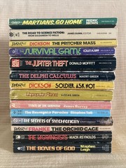 1970s Vintage Science Fiction Books Lot of 14 Great First Edition Titles!
