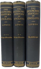THE ECONOMIC HISTORY OF ENGLAND (3 VOLUME SET)