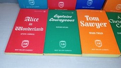 Best Classics Children Books Set of 8 Black Beauty, Oz, Twain, Carroll & More