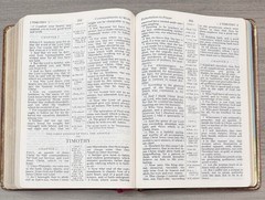 Kenneth Copeland Reference Bible 1972 RED HANDBOUND GENUINE LEATHER Red Letter