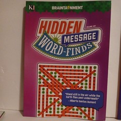 2 HIDDEN MESSAGE Word Finds Kappa Puzzle Books Volumes 187 & 188 NEW