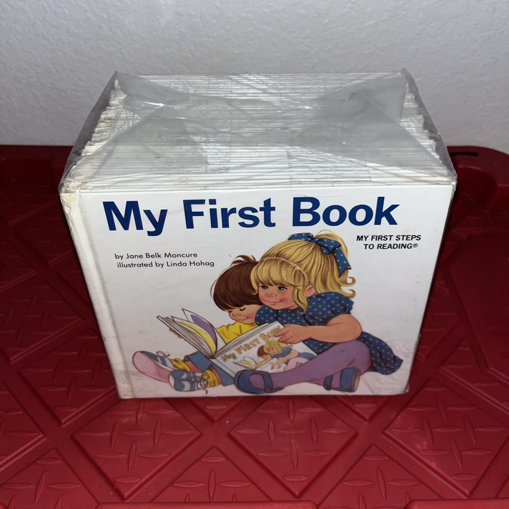 Vintage Moncure My First Steps To Reading 25 Book Set Sealed Unused