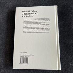 Rem Koolhaas / OMA – The Dutch Embassy in Berlin (Hardcover) Condition New!