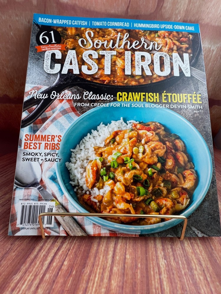Southern Cast Iron Magazine –Skillet Recipes, Southern Cooking 2018-22-VERY GOOD