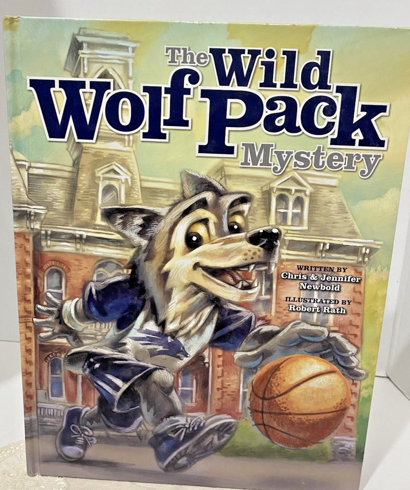 2009 The Wild Wolf Pack Mystery HC Book UNR Reno Nevada College Basketball