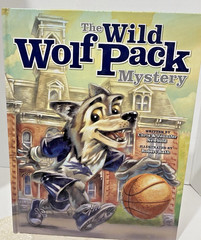 2009 The Wild Wolf Pack Mystery HC Book UNR Reno Nevada College Basketball