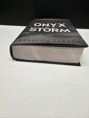 Onyx Storm By Rebecca Yarros Deluxe Edition Sprayed Edges HC/DJ 1st Edition