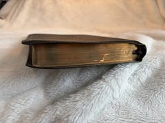 1967 NEW SCOFIELD REFERENCE BIBLE/Black Morocco Leather
