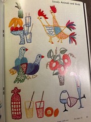 Vintage Easy Embroidery Ondori Paperback 84 Pages 1971