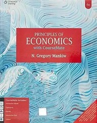 PRINCIPLES OF ECONOMICS WITH COURSE MATE By MANKIW 6th INTL ED-9788131532324