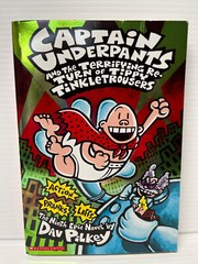 CAPTAIN UNDERPANTS Volumes 1-4, 8 & 9 Graphic Novel Lot of 7 books by Dav Pilkey