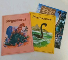 3 Books Dinosaurs Plesiosaurus •The Great Dino Mystery & Bible by Paul S Taylor