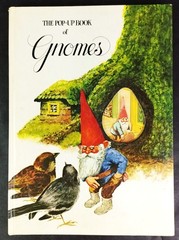 The Pop-Up Book of Gnomes ©1979 Vintage Abrams English Translation Cottagecore