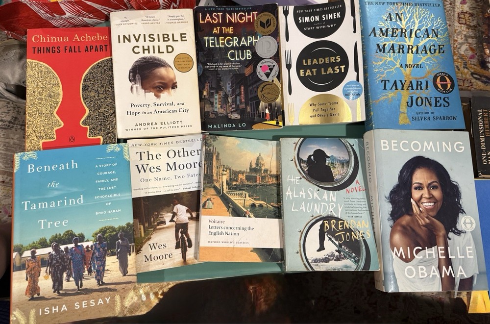 Lot Of 10 Books Mixed Authors And Genres HC/PB Books