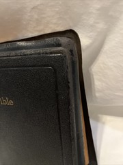 Vintage The Holy Bible The National Bible Press KJV Self-Pronouncing 1940