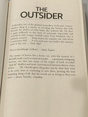 Stephen King 2 Novels The Outsider & The Body Adapted From Standby Me Paperback