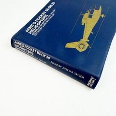 Jane’s Pocket Book of 20 Helicopters 1978 1st ed John Michael Taylor Aviation