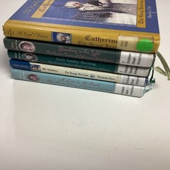 Dear America Royal Diaries 5 Book Lot HC