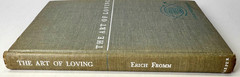 The Art of Loving, Erich Fromm, World Perspectives 1956 HC w $2.75 DJ in Mylar