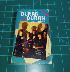 Duran Duran Paperback by Toby Goldstein 1984 former library copy British Pop