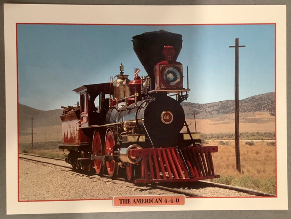The American 4-4-0 Pages from Atlas Editions Trains General Locomotive USA 1855